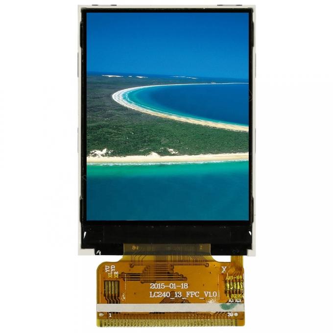 2.4 ίντσες Εικονική οθόνη HMI 240*320 Εικονική οθόνη LCD Επαφή SPI/MPU/RGB 0