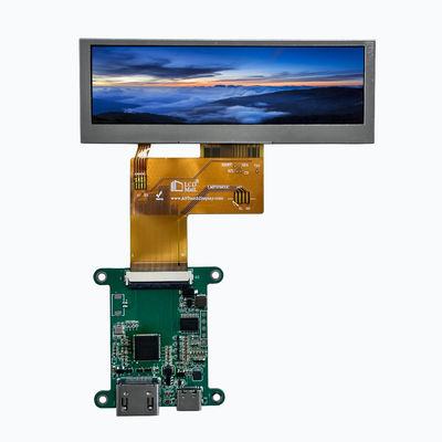 Αγορά 3.9 ίντσες HDMI Διασύνδεση TFT LCD οθόνη με IPS προβολή 480x128 ανάλυση οθόνη LCD online manufacture