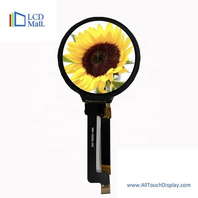 260 φωτεινότητα Κύκλωτη οθόνη LCD 240x240 Γύρω 1,28 ιντσών Μοντέλο LCD για Smart Watch