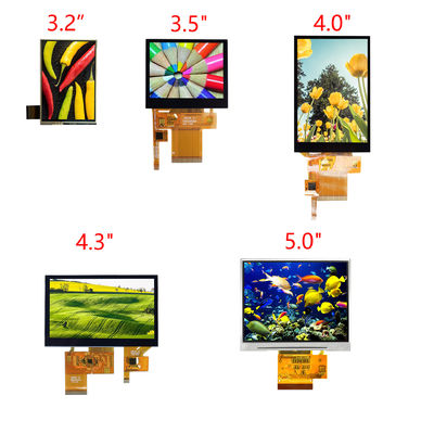320*240 SPI Διασύνδεση TFT LCD με CTP Προσαρμοσμένη μονάδα LCD 3.0/3.2/3.5 ιντσών
