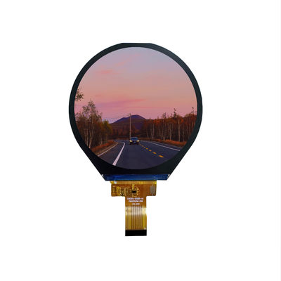 3.4 ίντσες Στρογγυλή οθόνη TFT LCD Βιομηχανική οθόνη TFT 800x800 κουκίδες Για συσκευή χειρός
