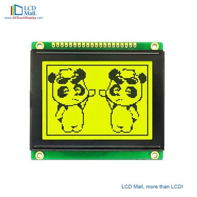 Ηλεκτρονική οθόνη LCD υψηλής απόδοσης με κίτρινο φως και θερμοκρασία λειτουργίας -20 έως 70C