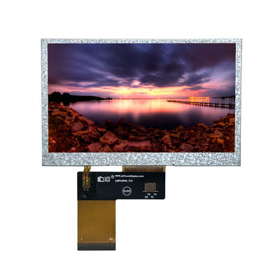 4.3 ίντσες TFT LCD οθόνη 480*272 RGB Διασύνδεση IPS Όλες οι κατευθύνσεις προβολής για τη βιομηχανία
