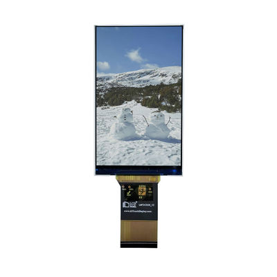 LCD Mall IPS 4.3 ίντσες WVGA Arduino 50PIN σύνδεση 480x800 ανάλυση TFT LCD οθόνη με προσαρμοσμένο πίνακα αφής