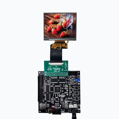 LCD Mall 3,5 ιντσών Προσαρμοσμένο Πίνακα αφής TFT LCD Μοντέλο -20°C~70°C Ενεργειακή θερμοκρασία 54pin για Βιομηχανικό