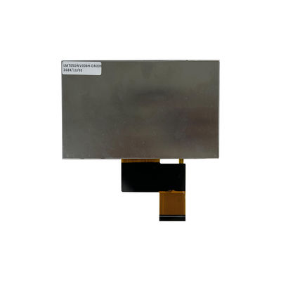 5.0 ίντσες TFT LCD οθόνη τοπίου 800 * 480 Ανάλυση 550nits 40pin RGB διασύνδεση χωρητικό πάνελ αφής για έξυπνο σπίτι
