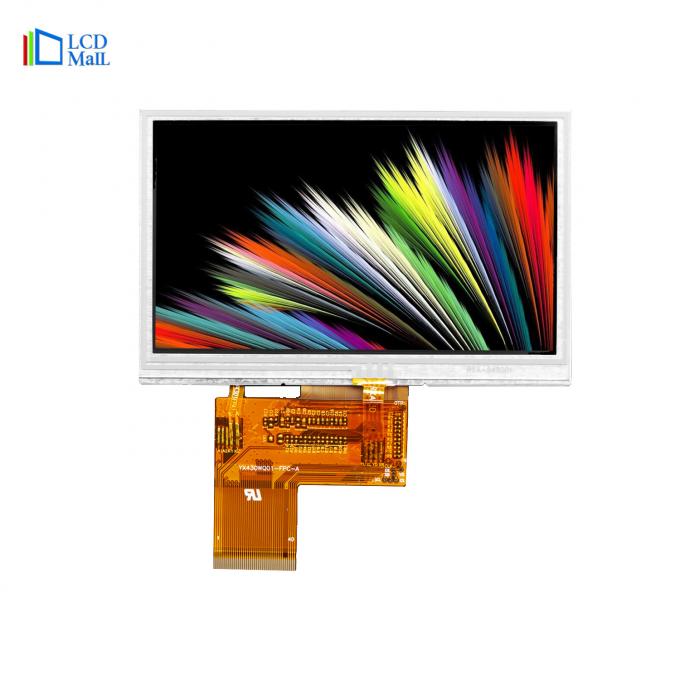 4.3 ιντσών 480*272 WQVGA TFT Χρωματική οθόνη LCD με μονάδα οθόνης αφής 0