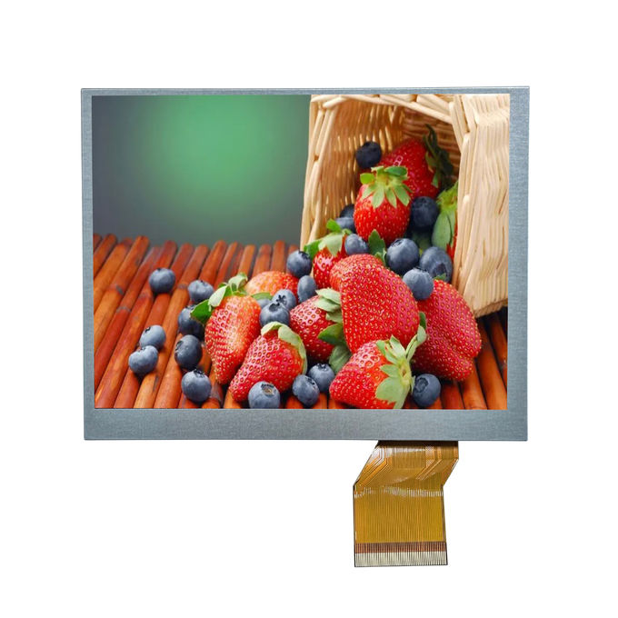 5.7 ιντσών οθόνη VGA TFT με επιφάνεια συνδετήρα RGB FPC JD9168S Driver IC IPS Viewing LCD Module 1