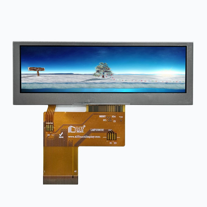 ILI6485D Drive IC 3.9 ίντσες WQVGA LCD Touch Module Custom Touch Panel 650cd/m2 φωτεινότητα 0